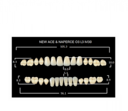 Зубы NewAce C2-О3 (28шт)