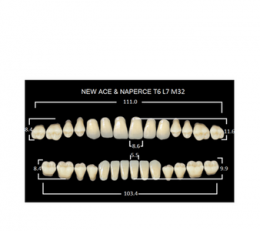 Зубы NewAce А2-Т6 (28шт)