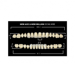Зубы New Ace/New Million B2-S3-M30 (28шт)