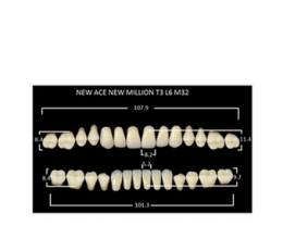 Зубы New Ace/New Million B3-T3-M32 (28шт)