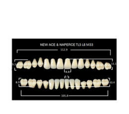 Зубы NewAce А2-ТL5 (28шт)