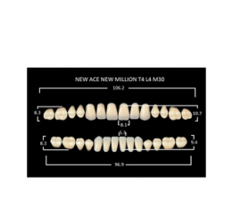 Зубы New Ace/New Million A2-T4-M30 (28шт)