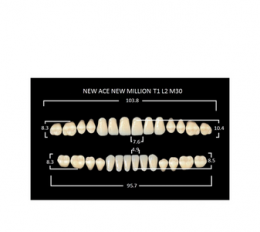 Зубы New Ace/New Million A3-T1-M30 (28шт)