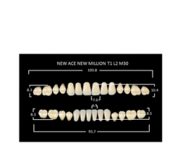 Зубы New Ace/New Million A3.5-T1-M30 (28шт)