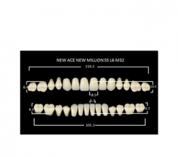 Зубы New Ace/New Million A3-S5-M32 (28шт)