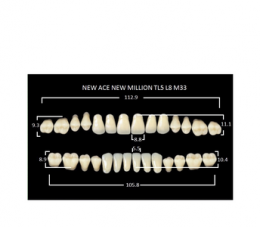 Зубы New Ace/New Million A3-TL5-M30 (28шт)