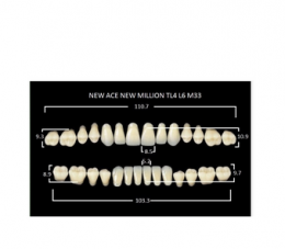 Зубы New Ace/New Million A3.5-TL4-M30 (28шт)