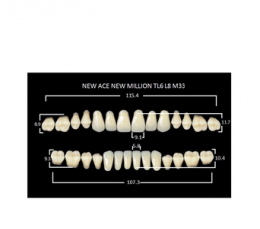 Зубы New Ace/New Million A3.5-TL6-M30 (28шт)
